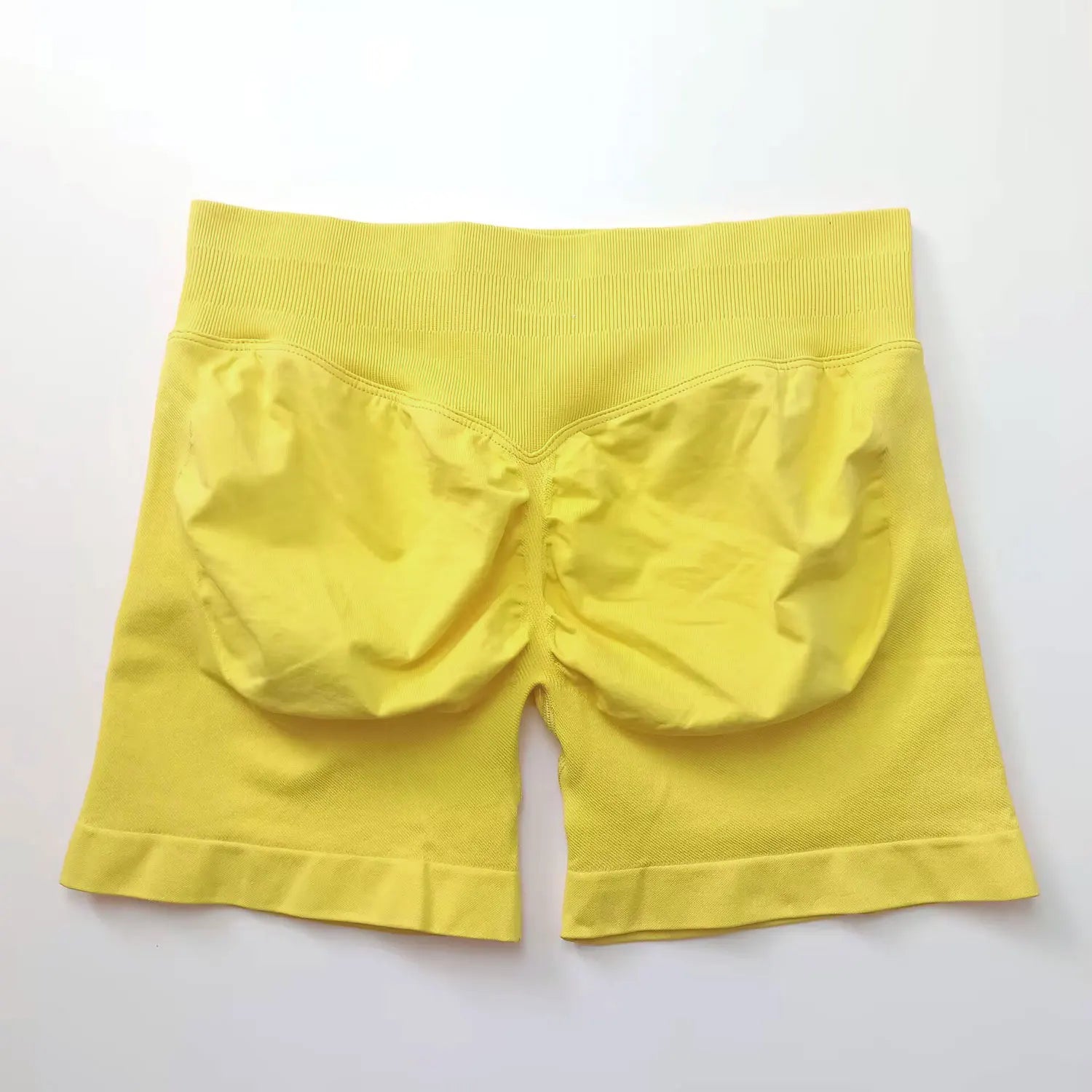 Women's low ribbed gym shorts