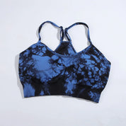 Women's Tie Dye Sports Fitness Bra