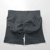 Women's low ribbed gym shorts