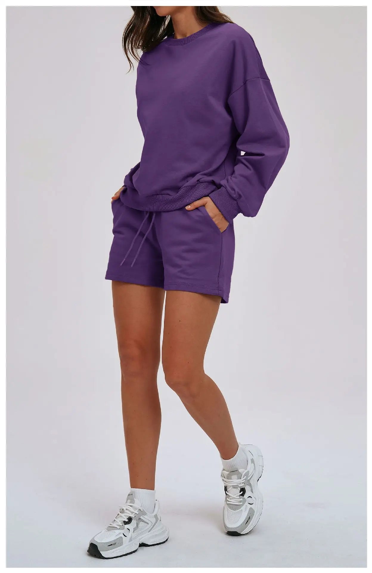 2 piece Women's Yoga Sweater and sweats set