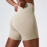 Women's High Waist Sports Shorts