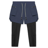 Men's compression quick drying running pants