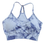 Women's Tie Dye Sports Fitness Bra