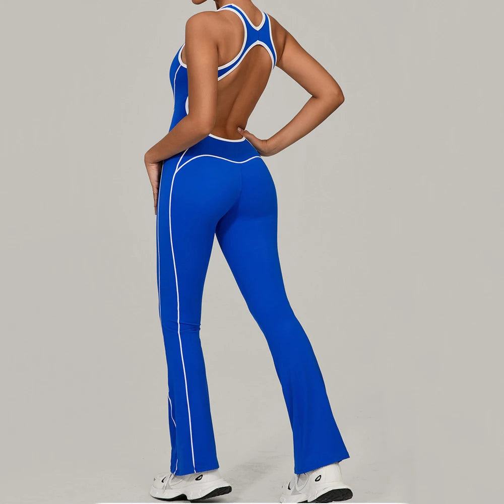 Women's Jumpsuit Yoga Set