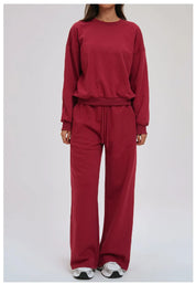 2 piece Women's Yoga Sweater and sweats set