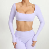 Crop Tops Yoga T-shirt