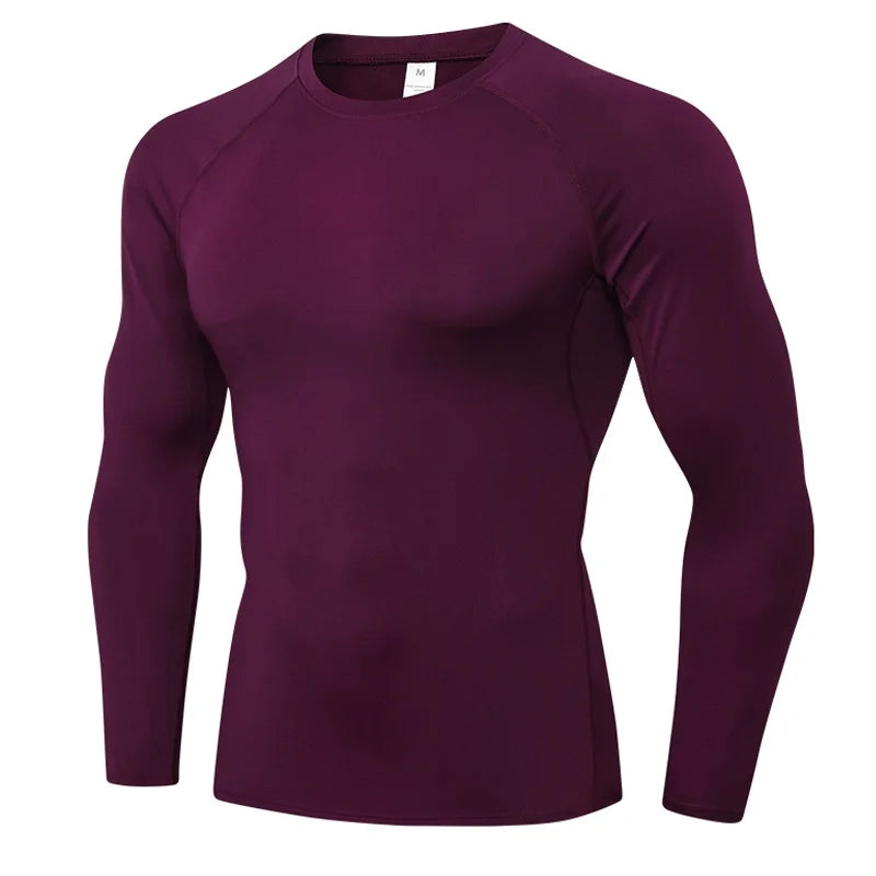 Compression long sleeve workout shirts